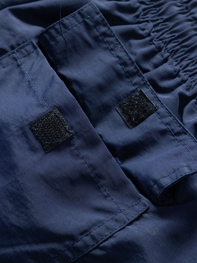 Island Sailing Print Button Up Shirt & Swim Shorts