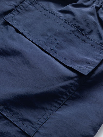 Island Sailing Print Button Up Shirt & Swim Shorts