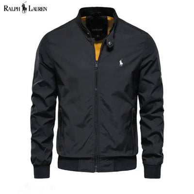 Men’s Classic Bomber Zip Jacket – Smart Casual Edition