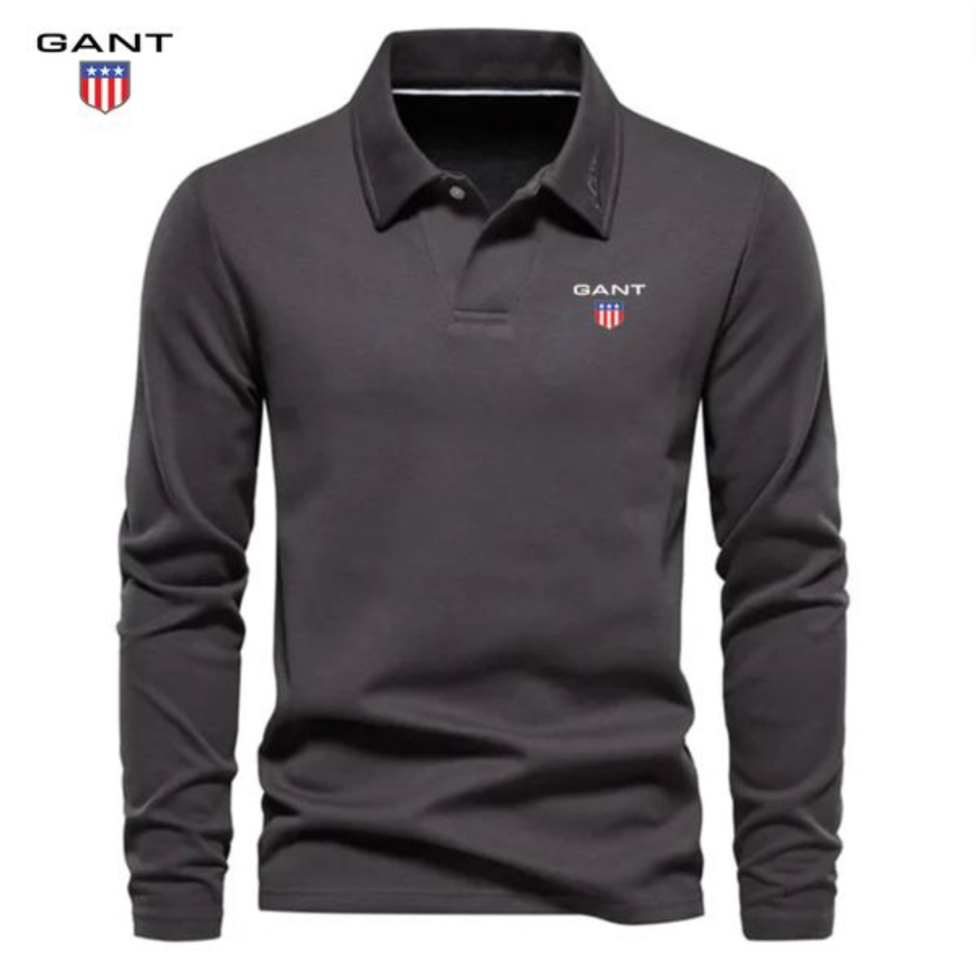 GANT Classic Long-Sleeve Polo – Timeless British Style