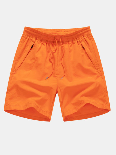 Flower Plants Print Button Up Shirt & Swim Shorts