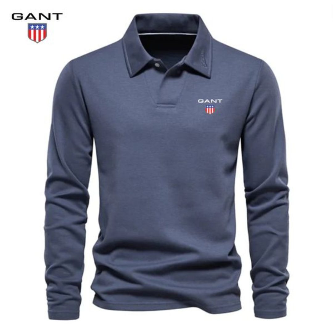 GANT Classic Long-Sleeve Polo – Timeless British Style