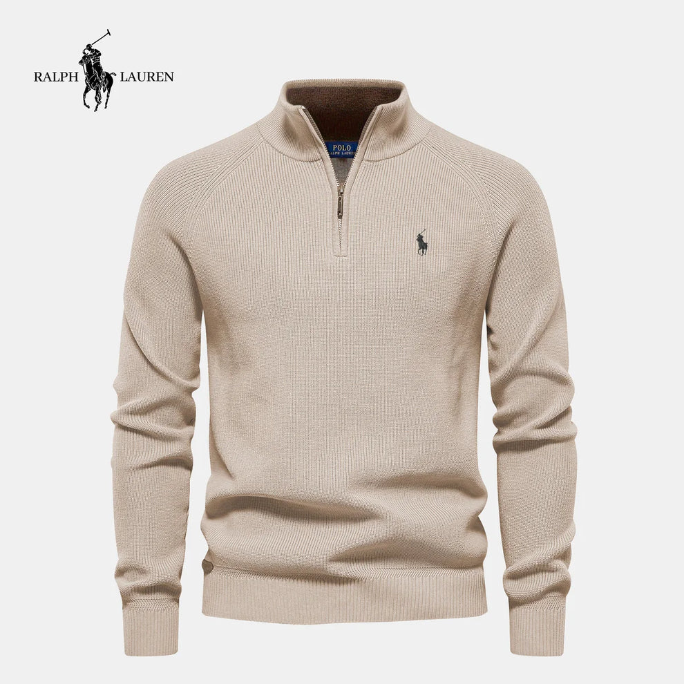 Men’s Elite Zip-Up Knitwear – Everyday Sophistication