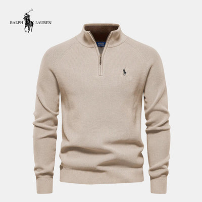 Men’s Elite Zip-Up Knitwear – Everyday Sophistication