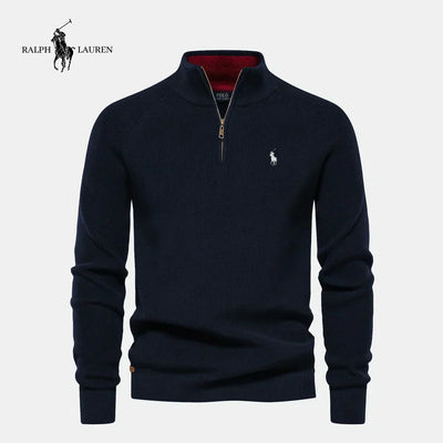 Men’s Elite Zip-Up Knitwear – Everyday Sophistication