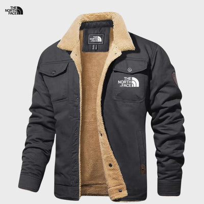 Men’s Winter Sherpa Jacket – Premium Warmth