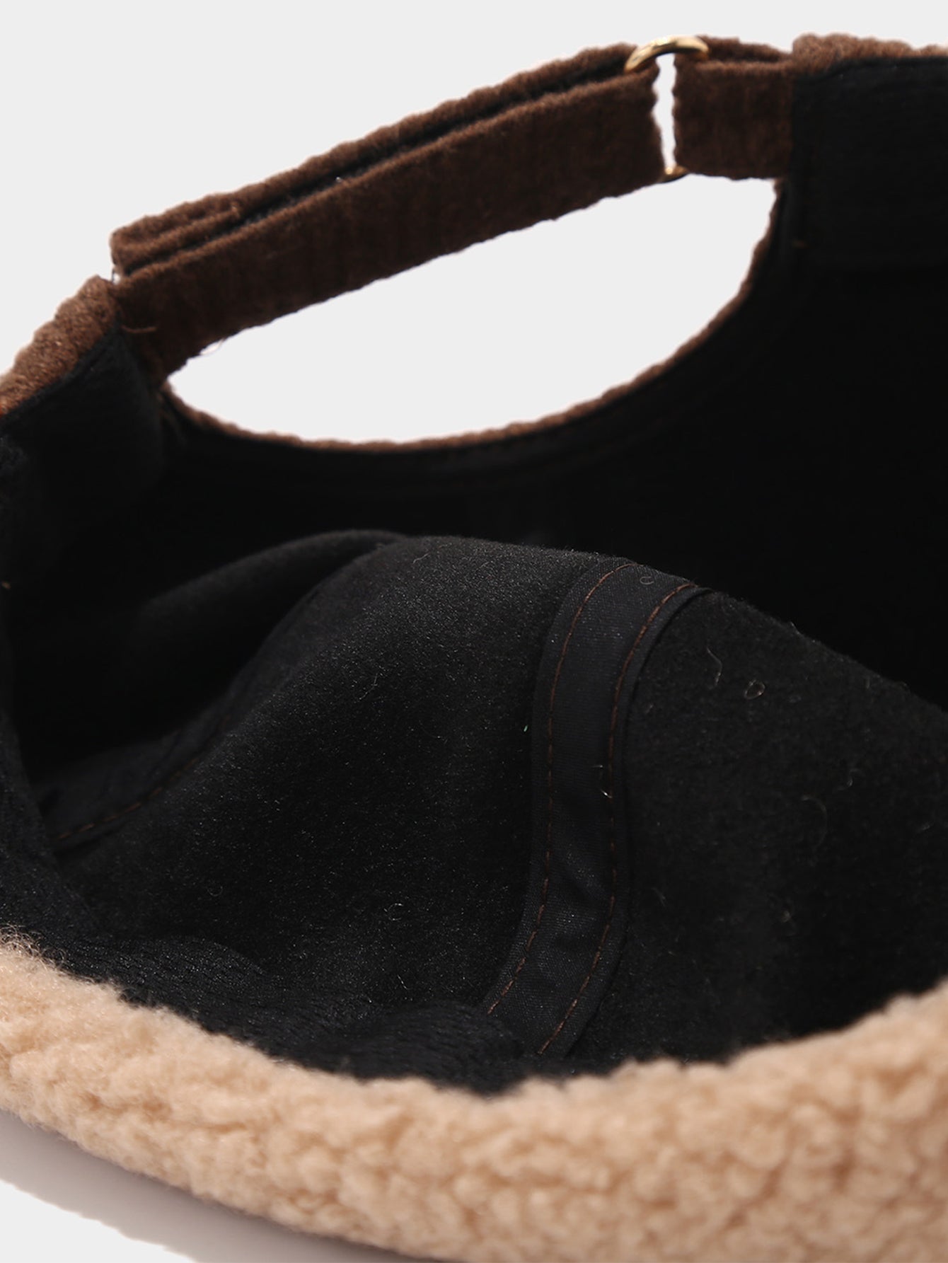 Men Retro Autumn And Winter Thickened Stitching Rimless Hat