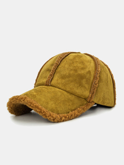 Retro Versatile Suede Baseball Cap
