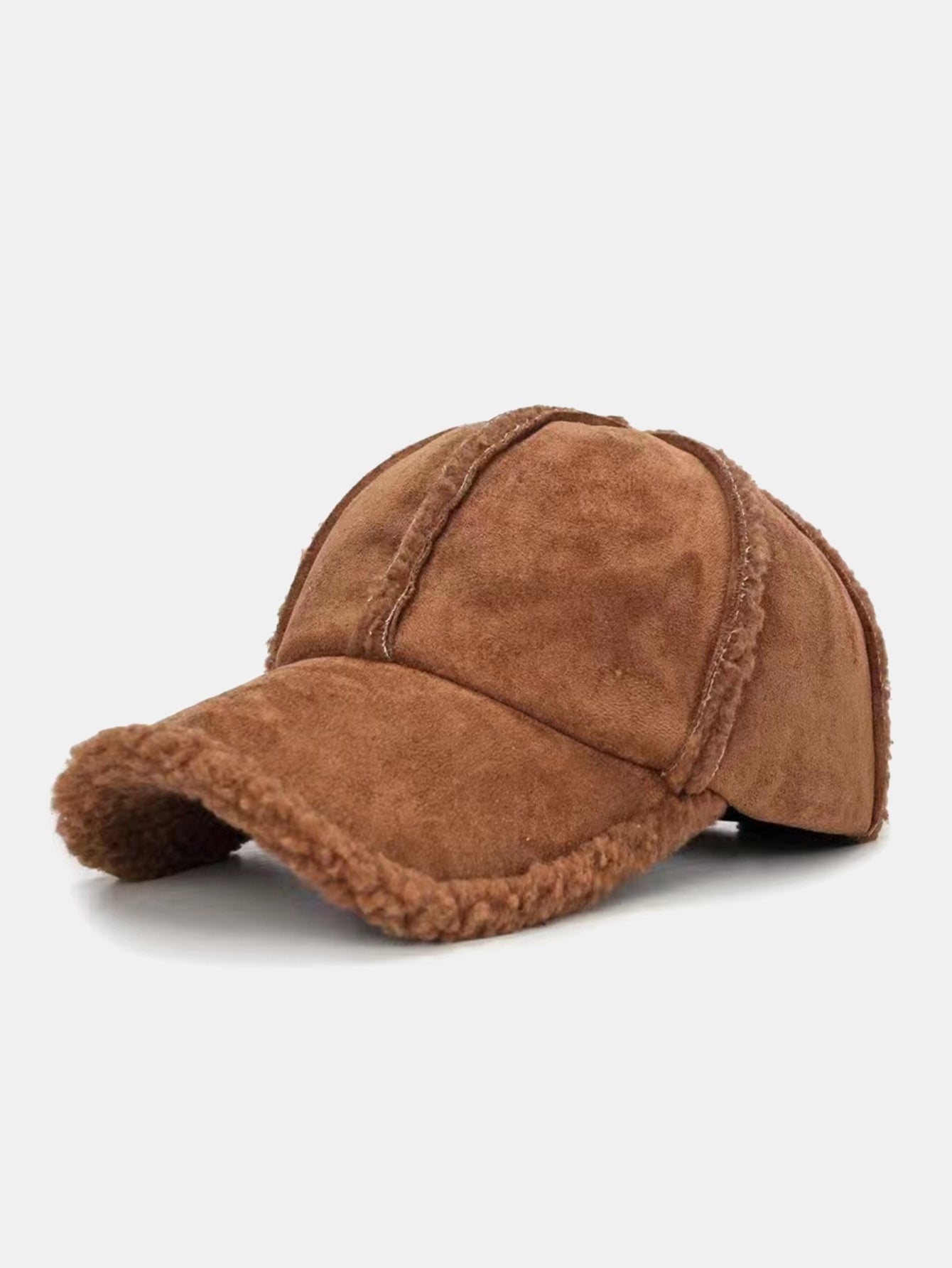Retro Versatile Suede Baseball Cap