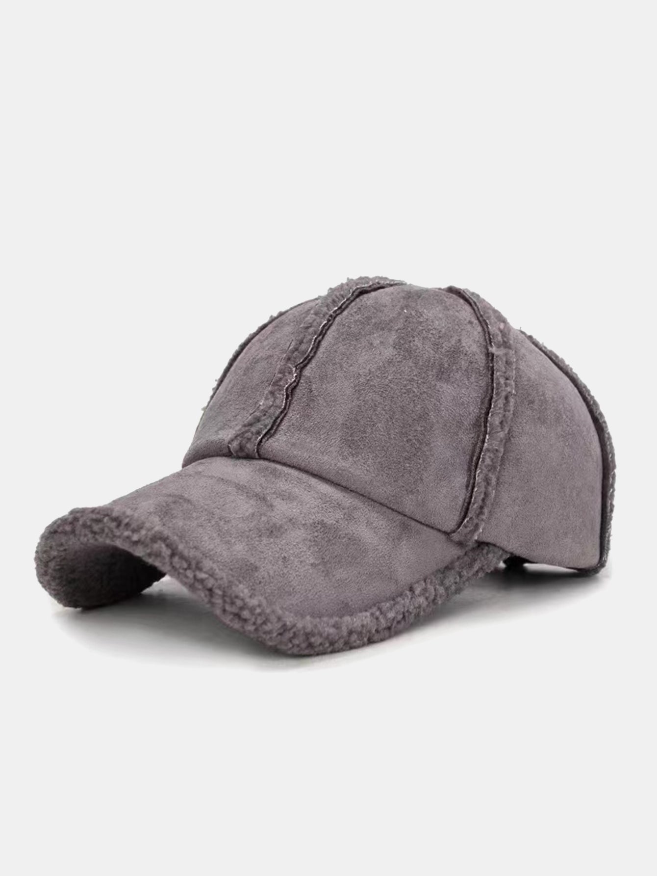 Retro Versatile Suede Baseball Cap