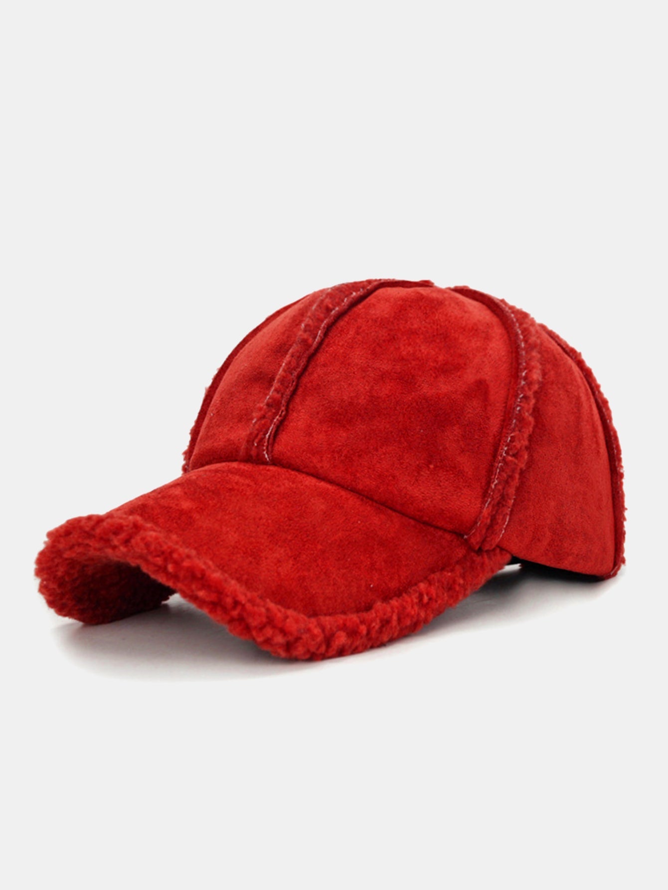 Retro Versatile Suede Baseball Cap