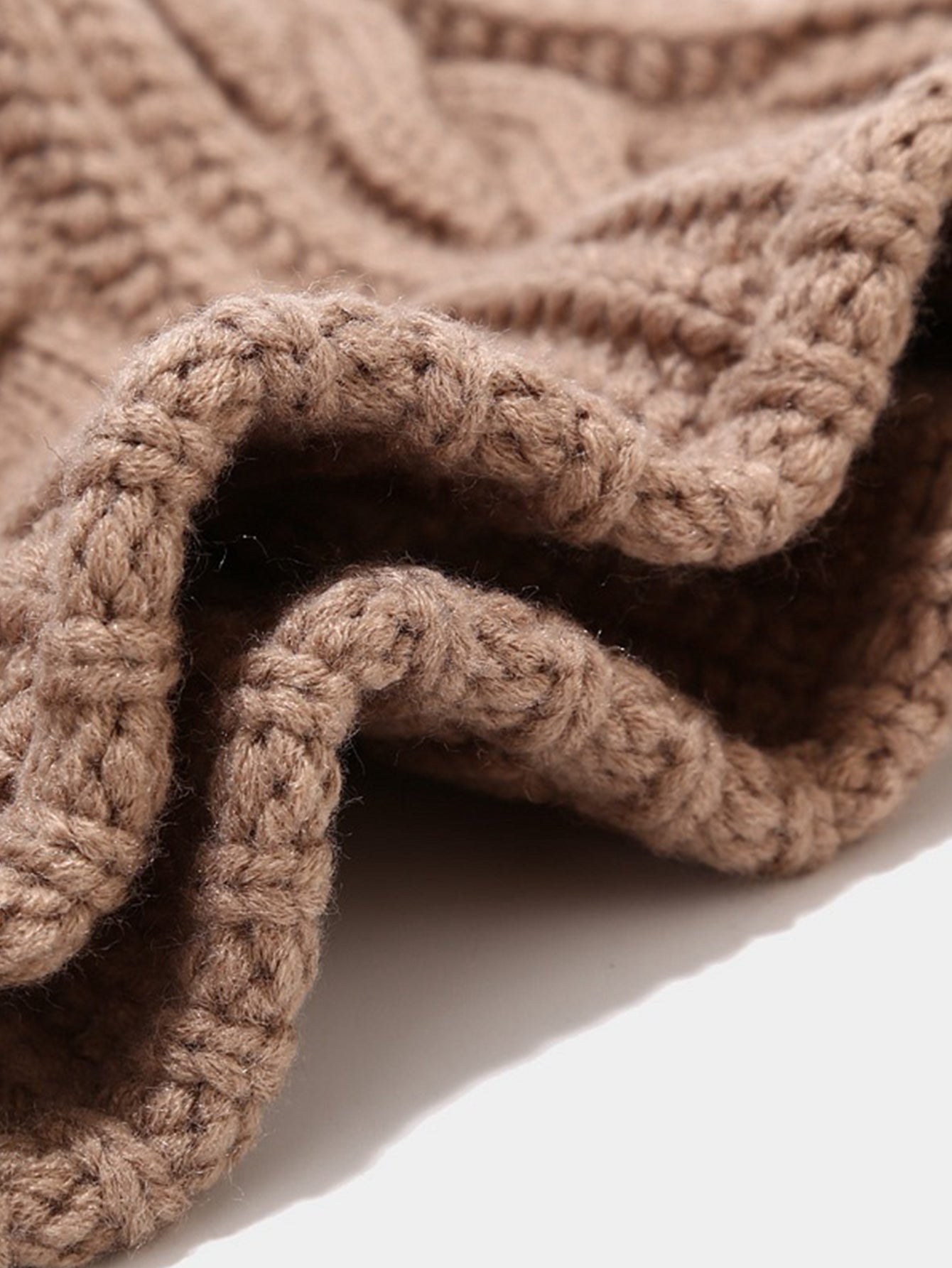 Hand-woven Winter Thick Bucket Hat