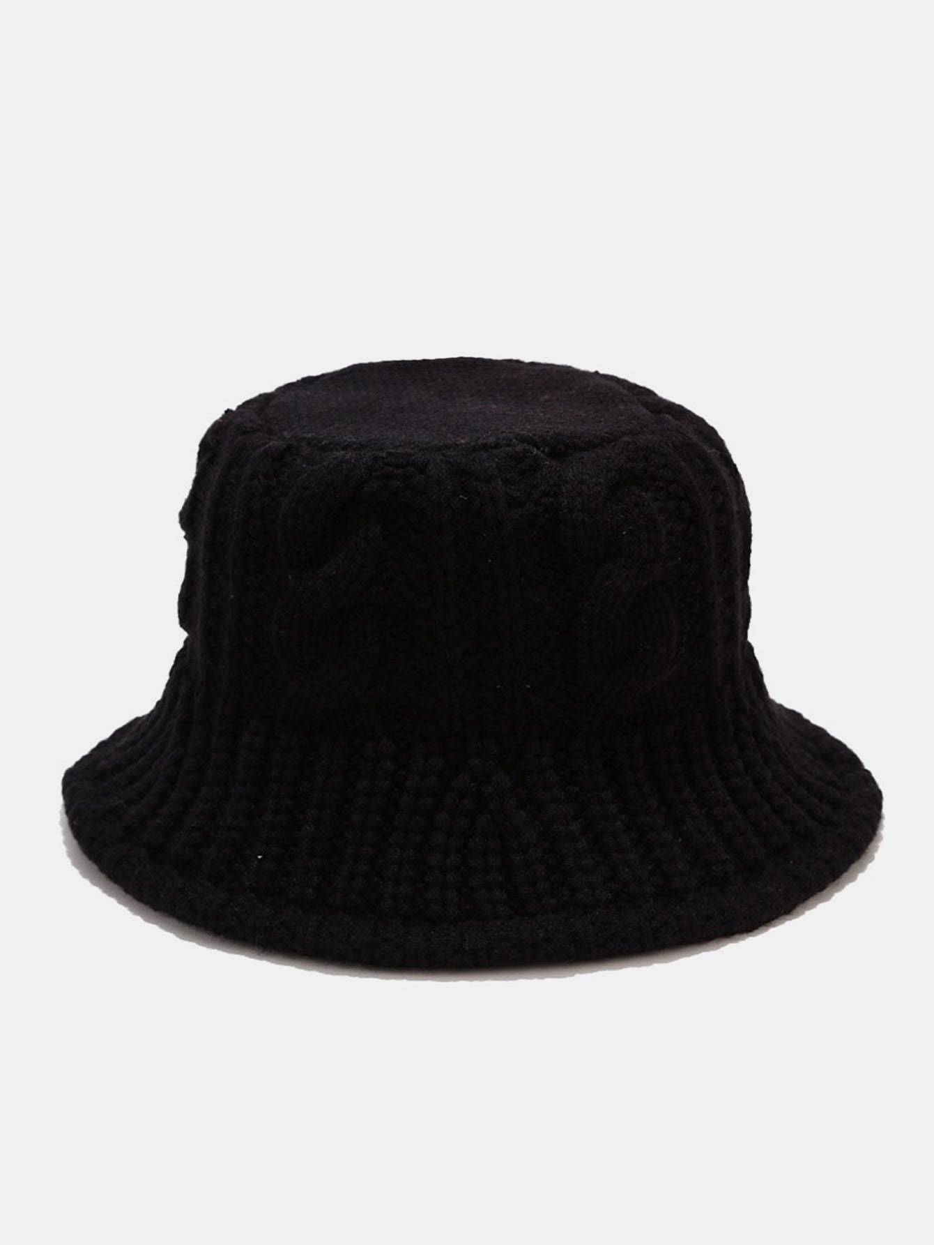 Hand-woven Winter Thick Bucket Hat