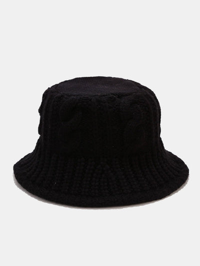 Hand-woven Winter Thick Bucket Hat
