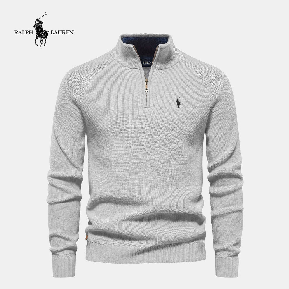 Men’s Elite Zip-Up Knitwear – Everyday Sophistication