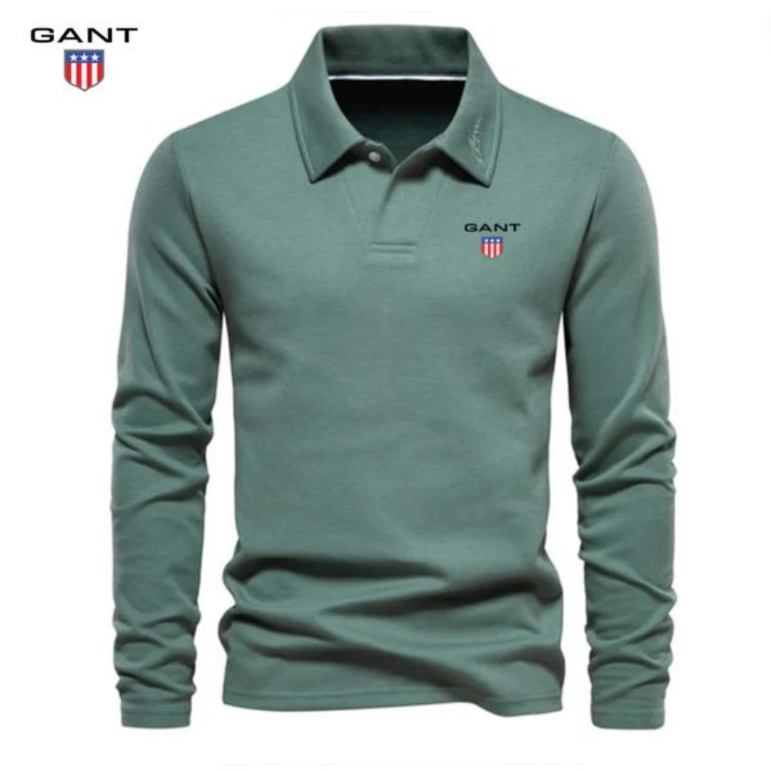 GANT Classic Long-Sleeve Polo – Timeless British Style
