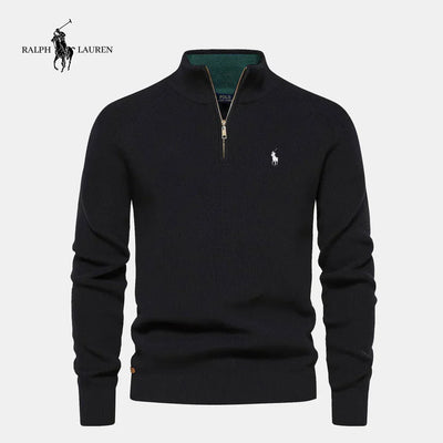 Men’s Elite Zip-Up Knitwear – Everyday Sophistication