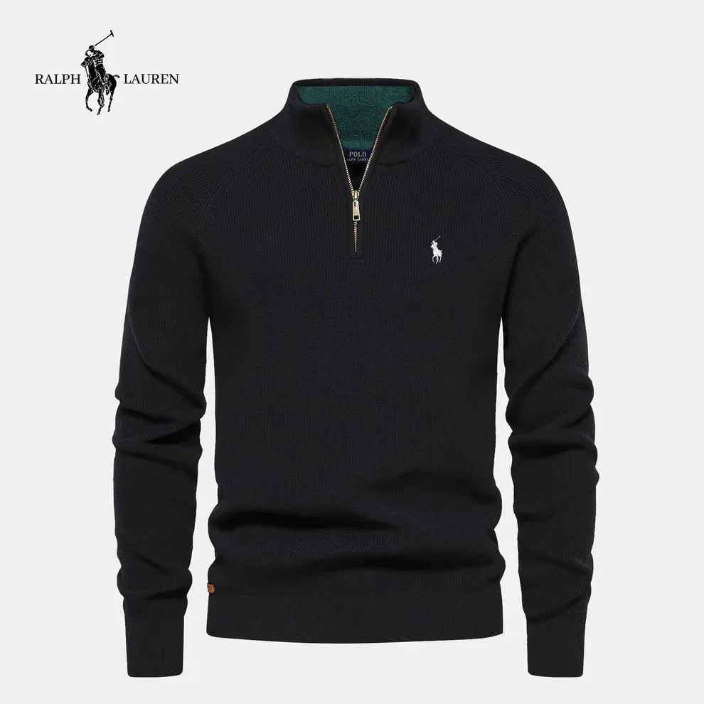 Men’s Elite Zip-Up Knitwear – Everyday Sophistication