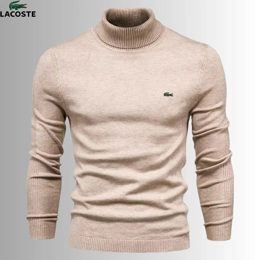 Men’s Luxe Turtleneck Sweater – Premium Knitwear