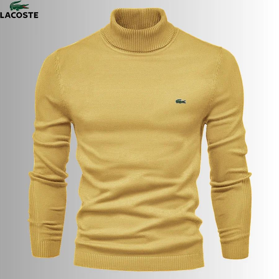 Men’s Luxe Turtleneck Sweater – Premium Knitwear