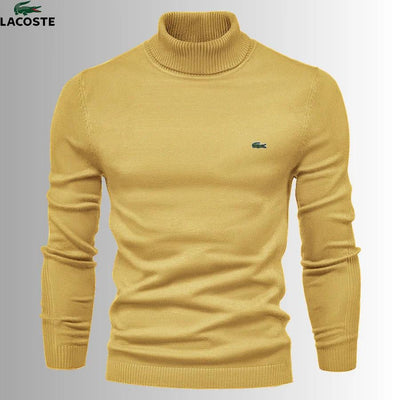 Men’s Luxe Turtleneck Sweater – Premium Knitwear