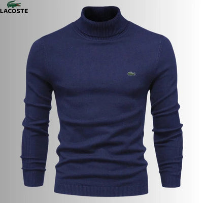 Men’s Luxe Turtleneck Sweater – Premium Knitwear