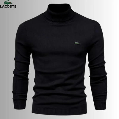 Men’s Luxe Turtleneck Sweater – Premium Knitwear