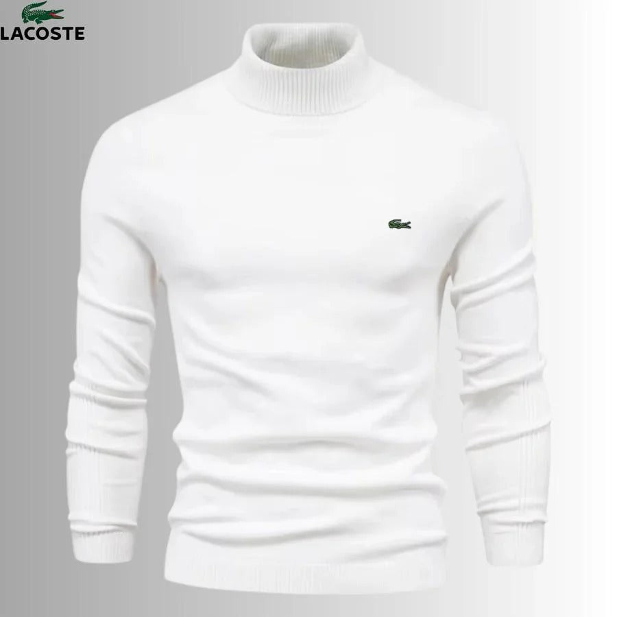 Men’s Luxe Turtleneck Sweater – Premium Knitwear
