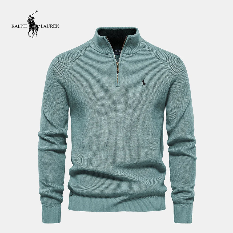 Men’s Elite Zip-Up Knitwear – Everyday Sophistication