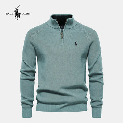 Men’s Elite Zip-Up Knitwear – Everyday Sophistication